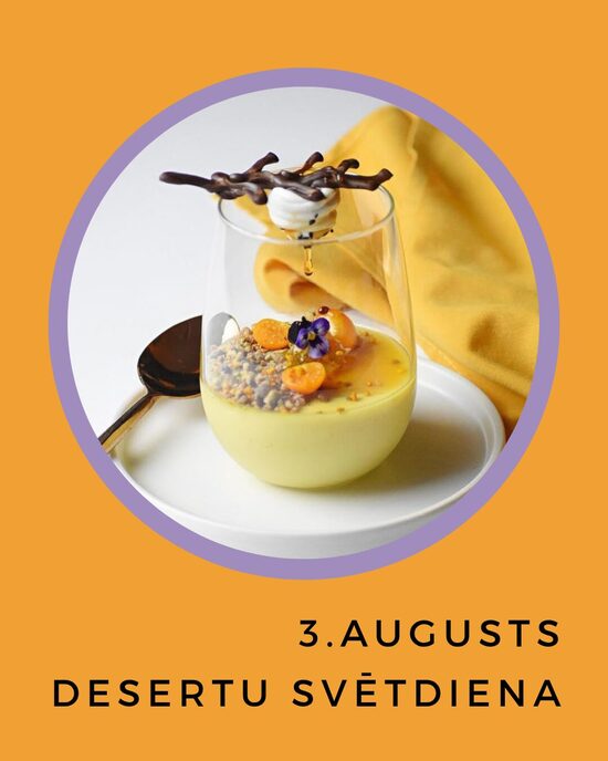 Desertu svētdiena "Pasta Mājā" 🍰 03.08.
