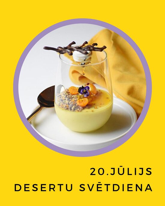 Desertu svētdiena "Pasta Mājā" 🍰 20.07.