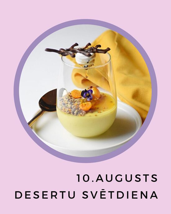 Desertu svētdiena "Pasta Mājā" 🍰 10.08.